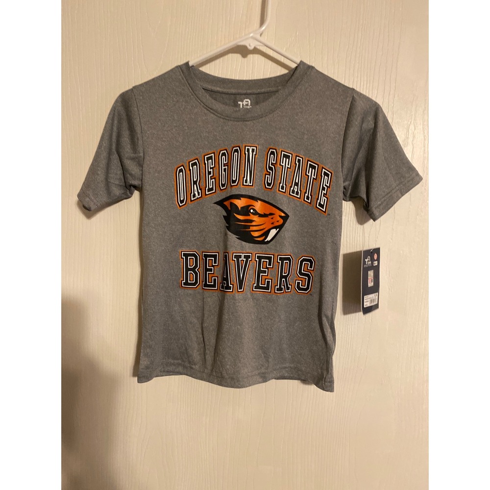 Oregon State Beavers Youth T-Shirt Team Athletics Gray Performance T S 6/7
0437